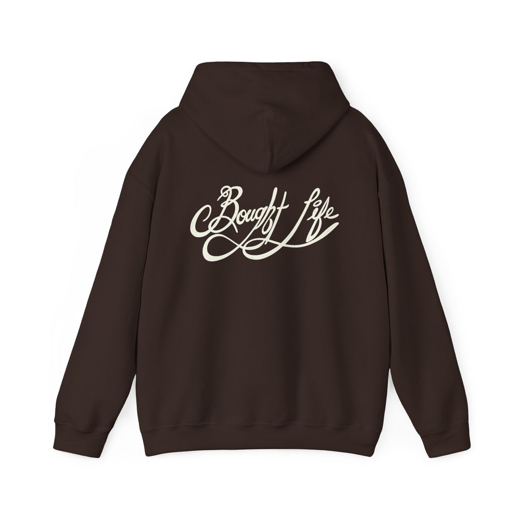“Bought Life” Unisex Heavy Blend™ Hooded Sweatshirt