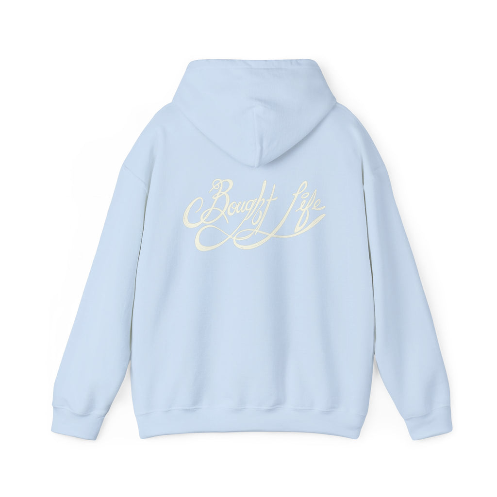 “Bought Life” Unisex Heavy Blend™ Hooded Sweatshirt