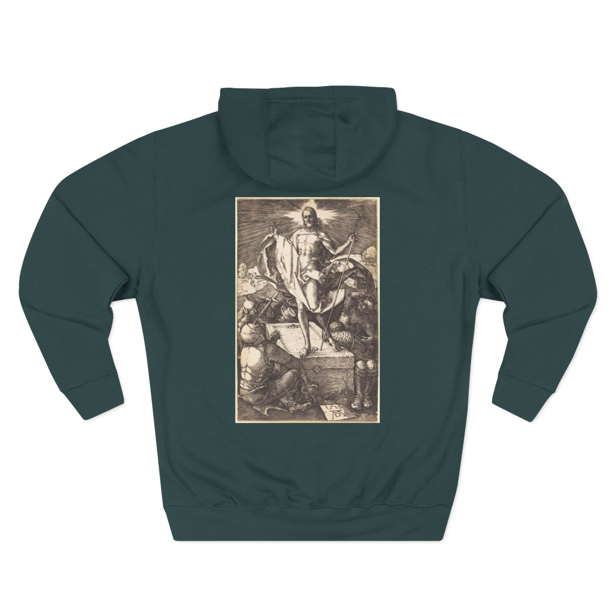 “The Resurrection” Three-Panel Fleece Hoodie