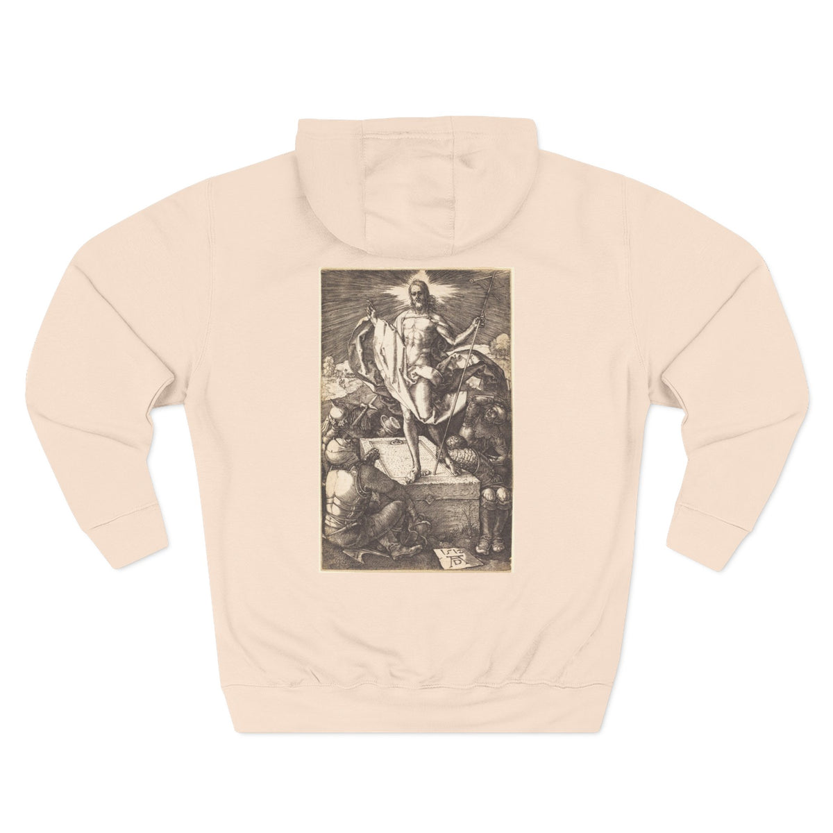 “The Resurrection” Three-Panel Fleece Hoodie