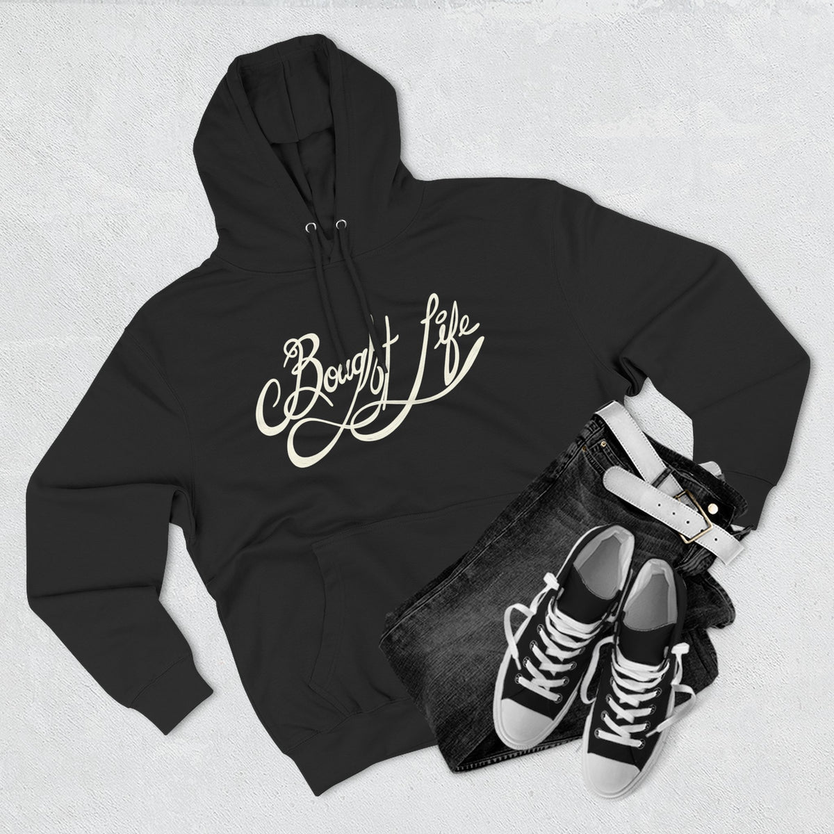 “The Resurrection” Three-Panel Fleece Hoodie