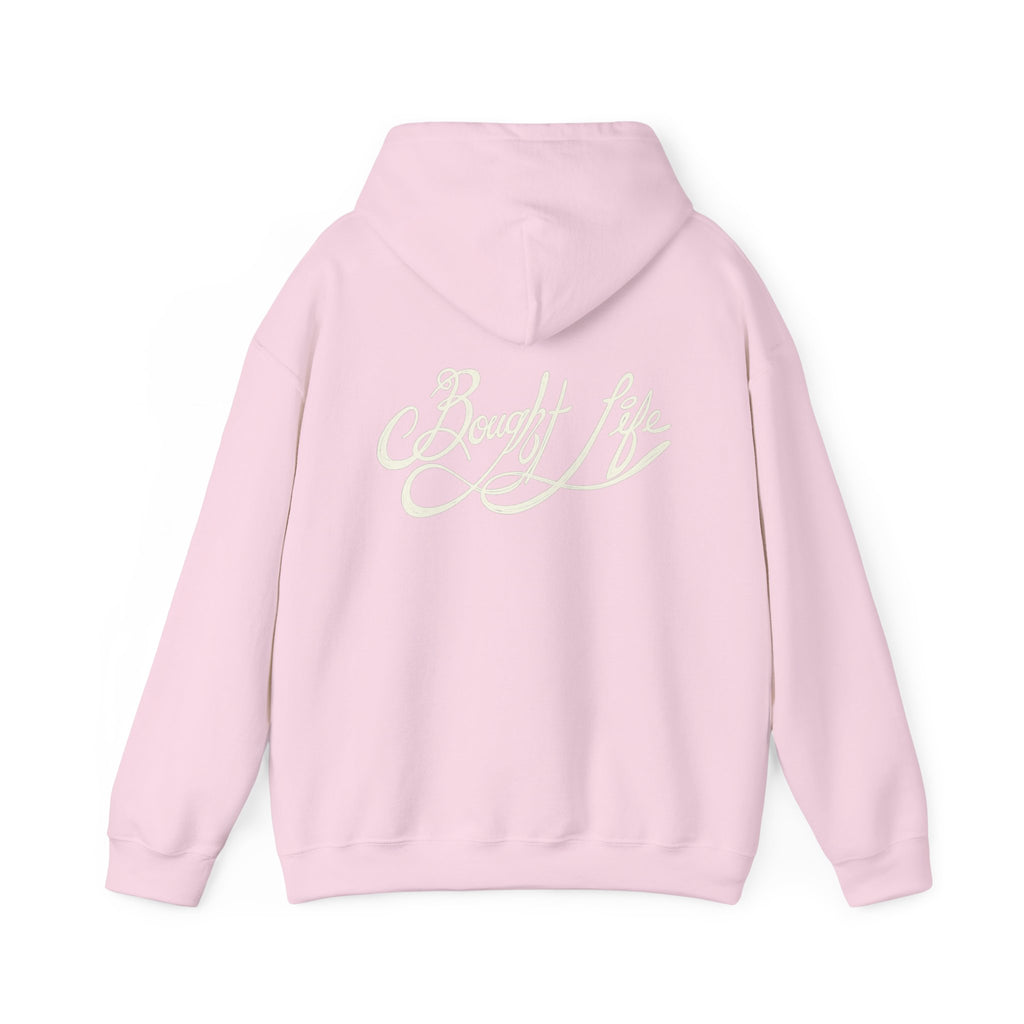 “Bought Life” Unisex Heavy Blend™ Hooded Sweatshirt