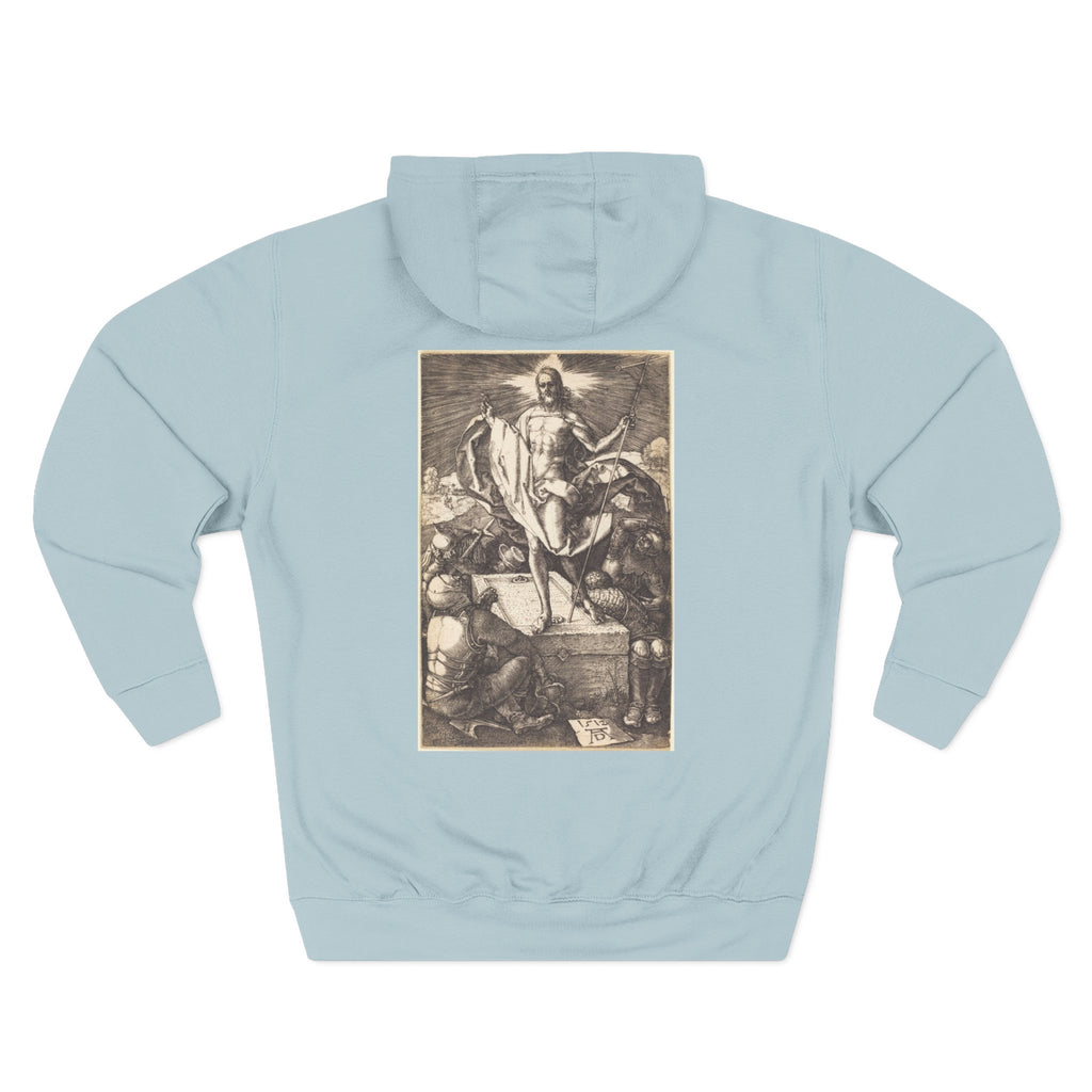 “The Resurrection” Three-Panel Fleece Hoodie
