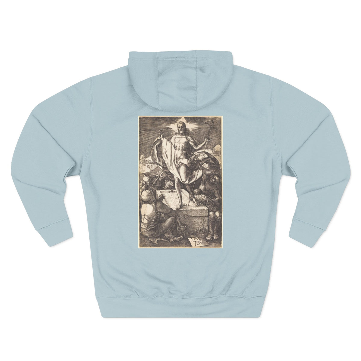 “The Resurrection” Three-Panel Fleece Hoodie