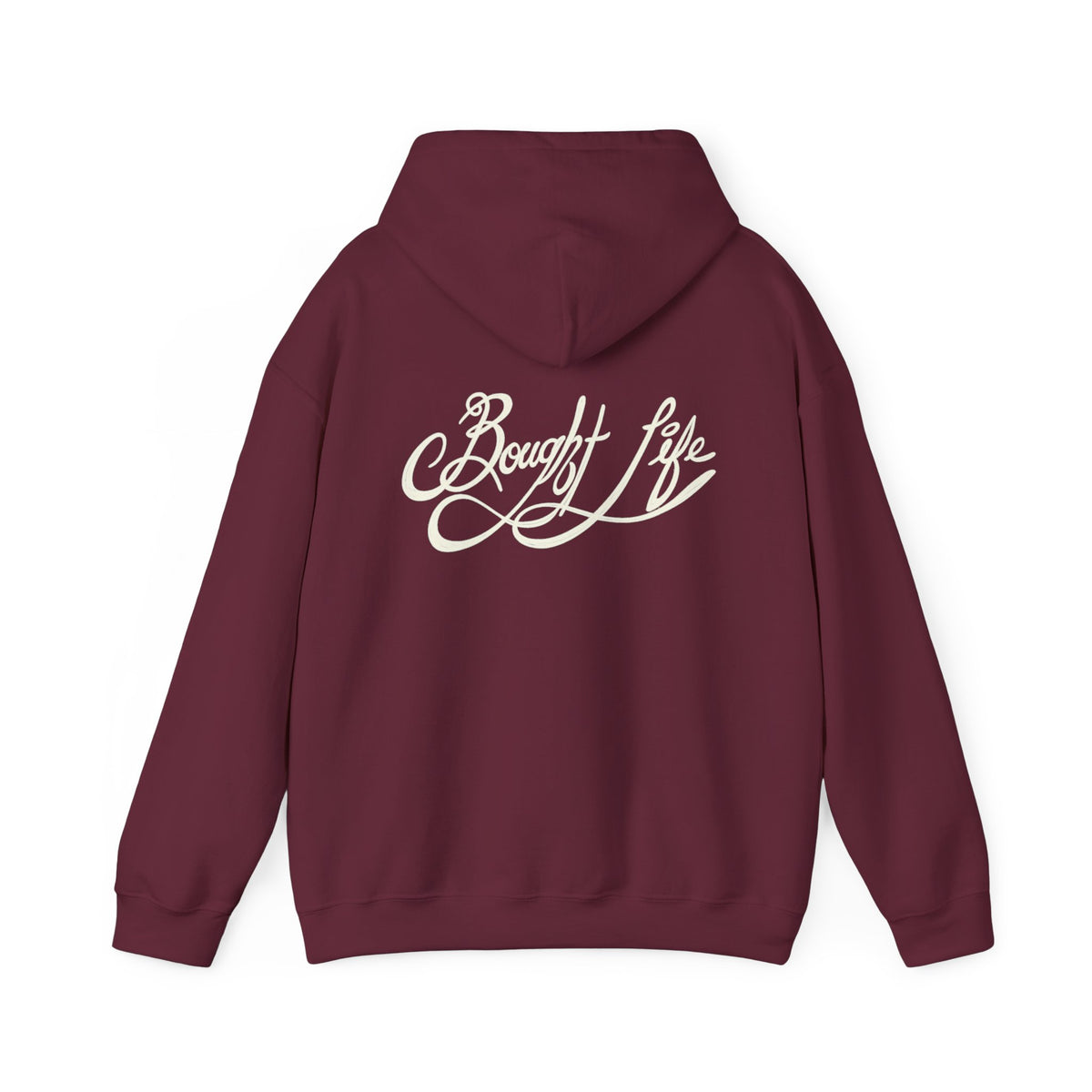 “Bought Life” Unisex Heavy Blend™ Hooded Sweatshirt