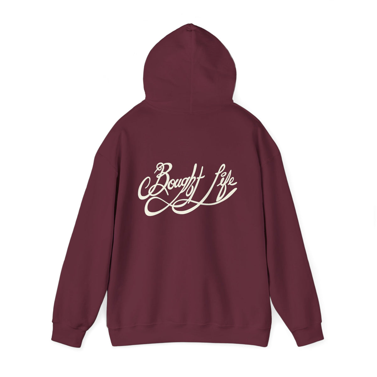 “Bought Life” Unisex Heavy Blend™ Hooded Sweatshirt