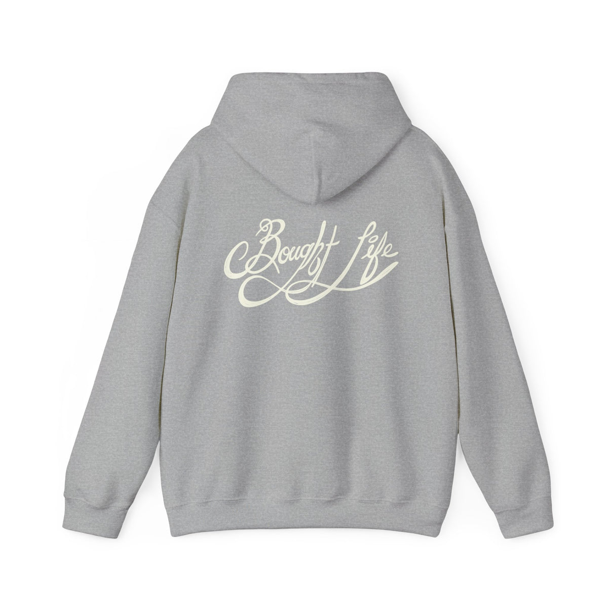 “Bought Life” Unisex Heavy Blend™ Hooded Sweatshirt