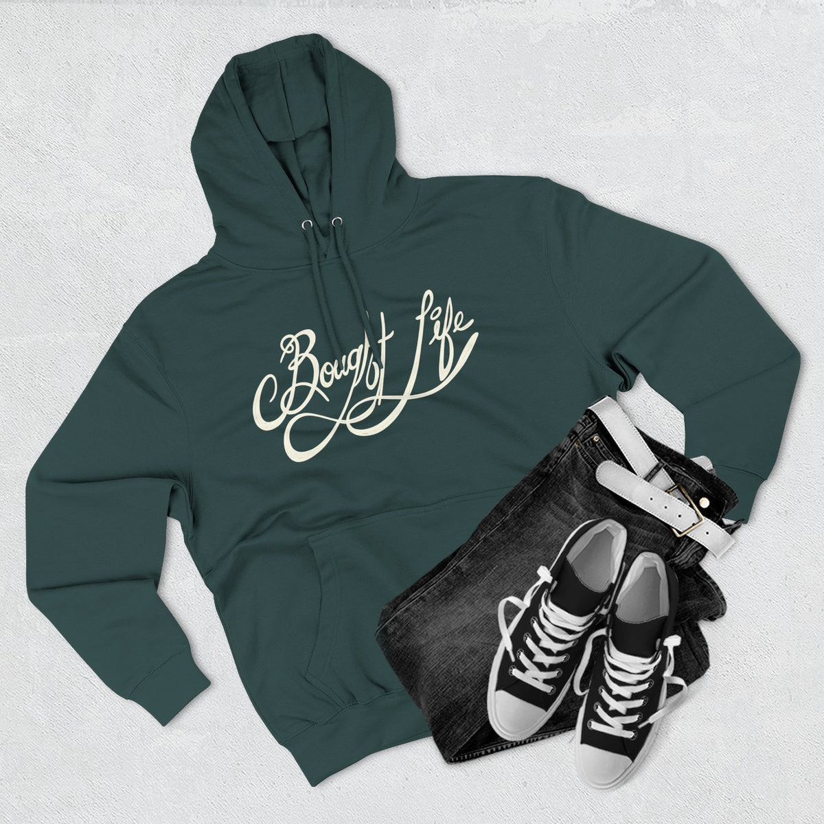 “The Resurrection” Three-Panel Fleece Hoodie
