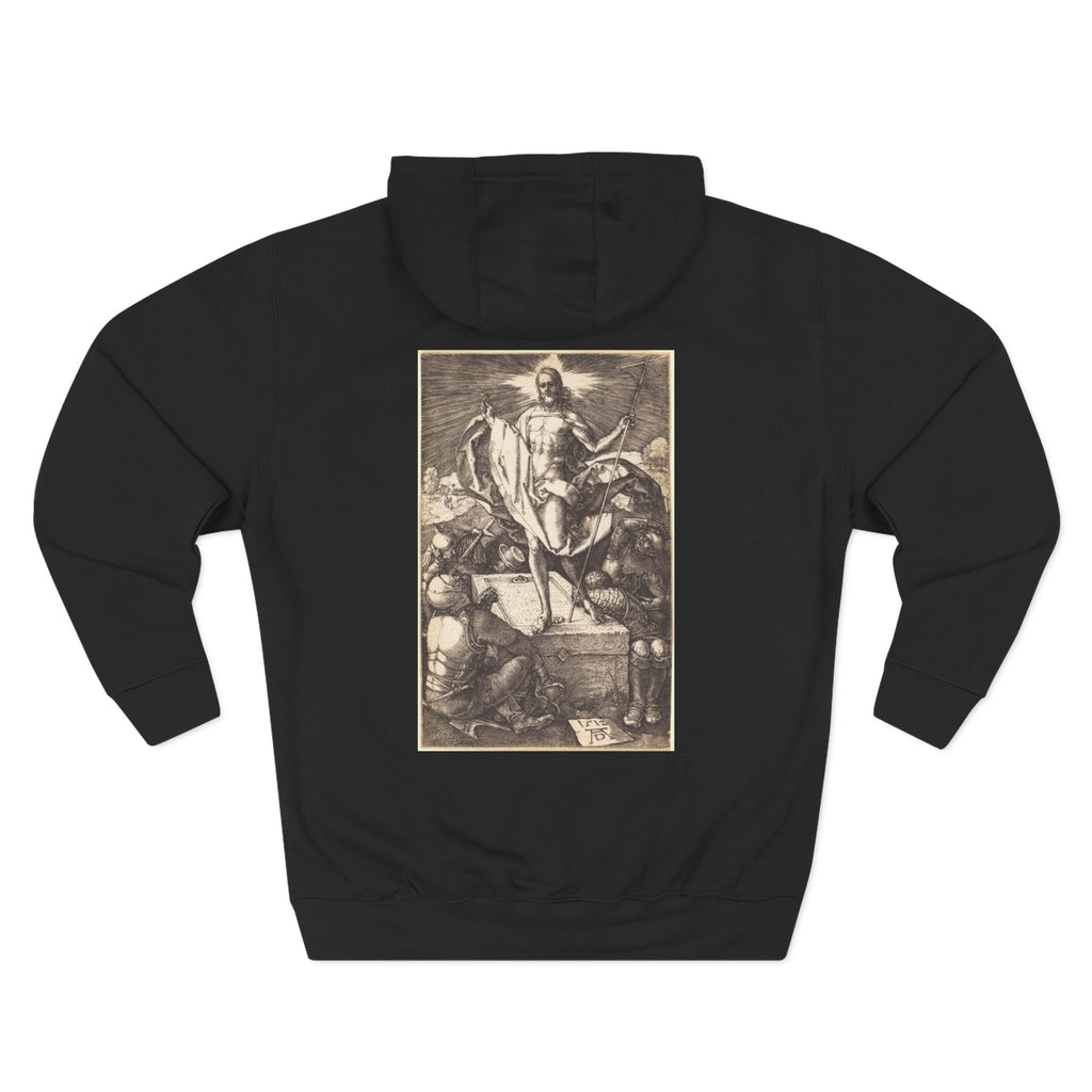 “The Resurrection” Three-Panel Fleece Hoodie