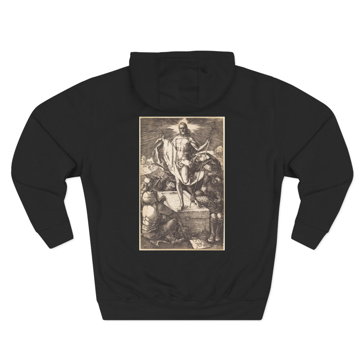 “The Resurrection” Three-Panel Fleece Hoodie