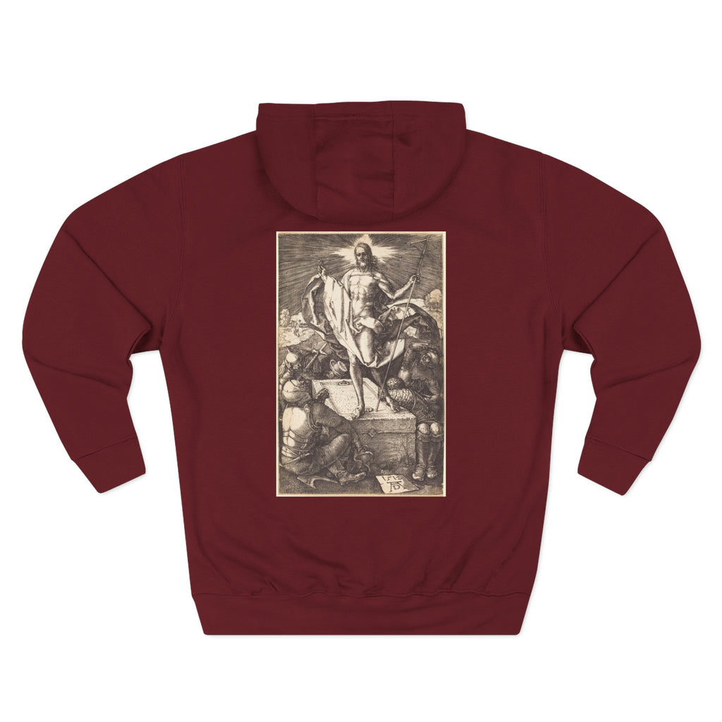 “The Resurrection” Three-Panel Fleece Hoodie