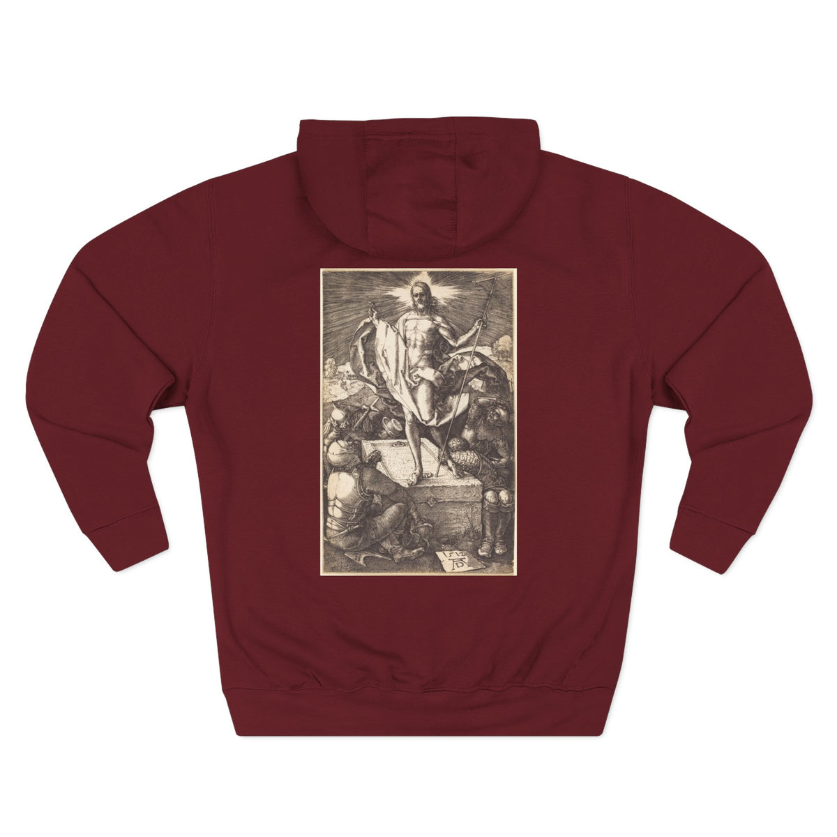 “The Resurrection” Three-Panel Fleece Hoodie