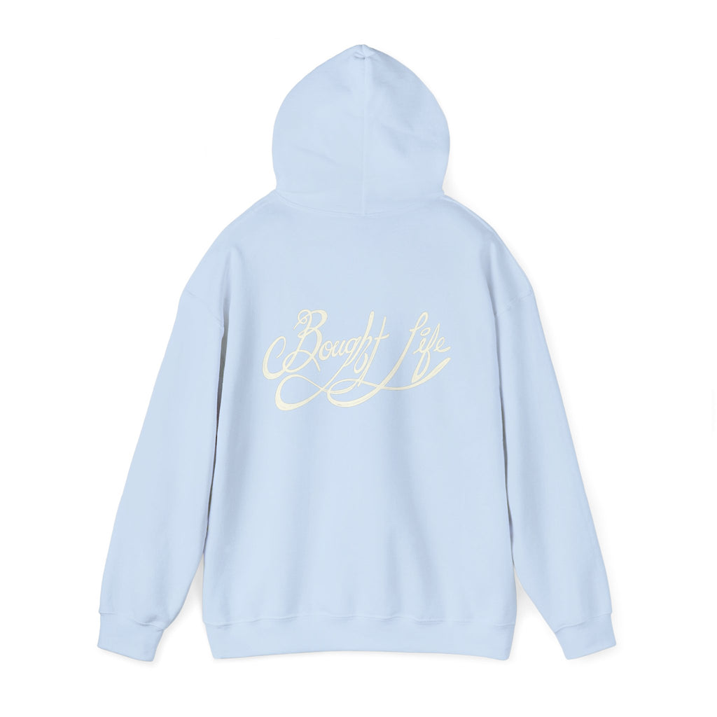 “Bought Life” Unisex Heavy Blend™ Hooded Sweatshirt